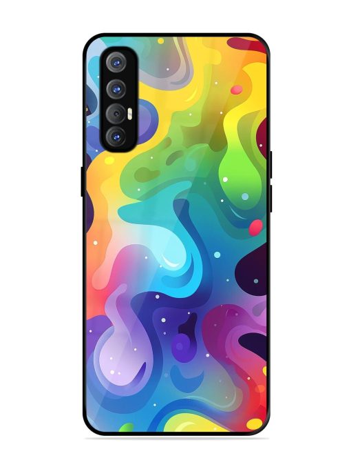 Rainbow River Glossy Soft Edge Case for Oppo Reno 3 Pro