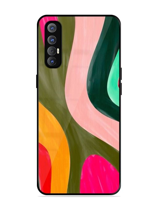 Wavy Wonder Glossy Soft Edge Case for Oppo Reno 3 Pro