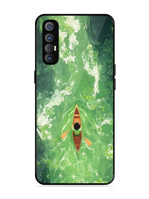 Solitude On The River Glossy Soft Edge Case for Oppo Reno 3 Pro