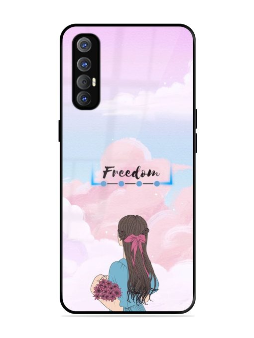 Skyward Dreams Glossy Soft Edge Case for Oppo Reno 3 Pro