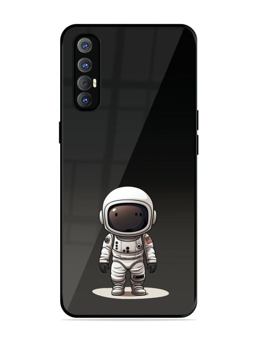 Neon Astronaut Glossy Soft Edge Case for Oppo Reno 3 Pro