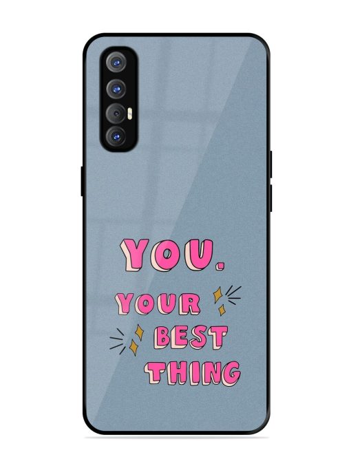 Self-Love Sparkles Glossy Soft Edge Case for Oppo Reno 3 Pro