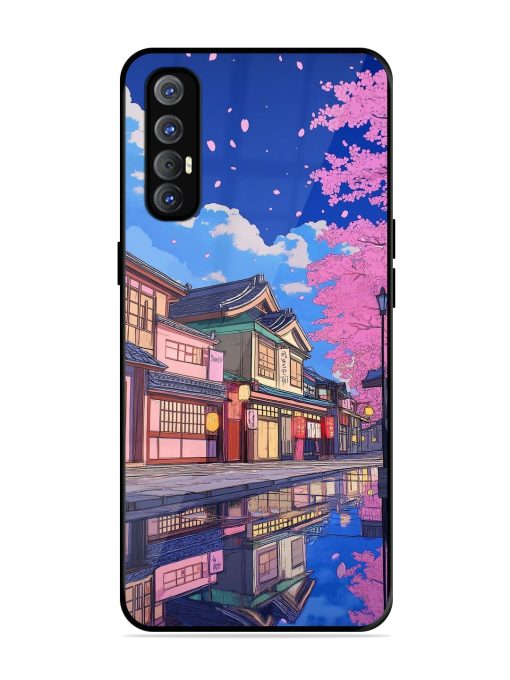 Tranquil Reflections Glossy Soft Edge Case for Oppo Reno 3 Pro