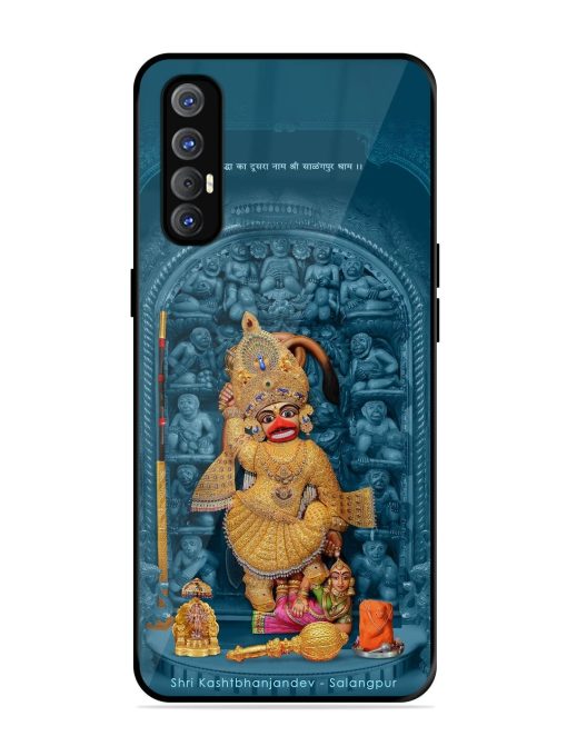 Divine Grace Of Shri Kashtabhanjandev Glossy Soft Edge Case for Oppo Reno 3 Pro