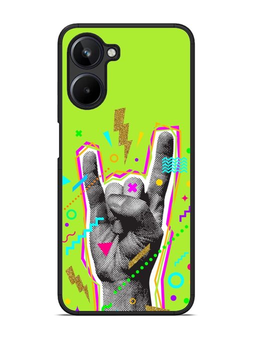 Neon Rock Glossy Soft Edge Case for Realme 10 (4G)