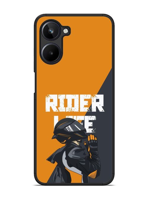 Ride Never Ends Glossy Soft Edge Case for Realme 10 (4G)