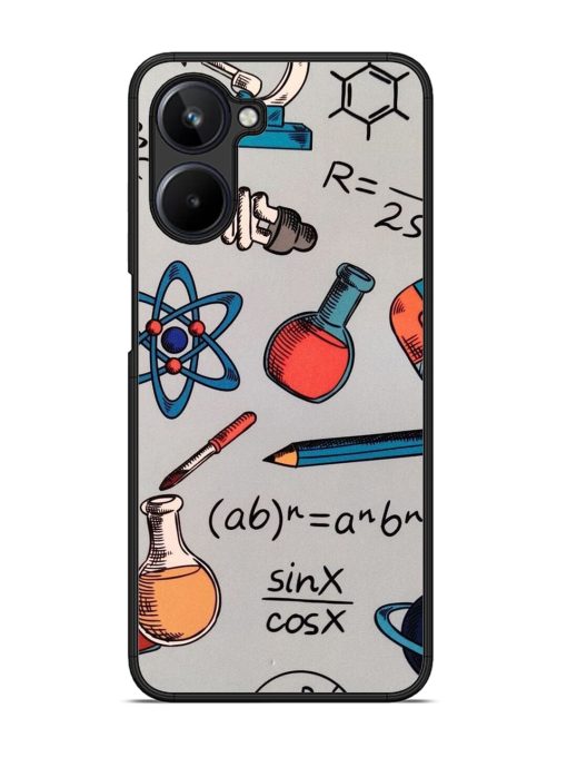 Science Doodle Glossy Soft Edge Case for Realme 10 (4G)