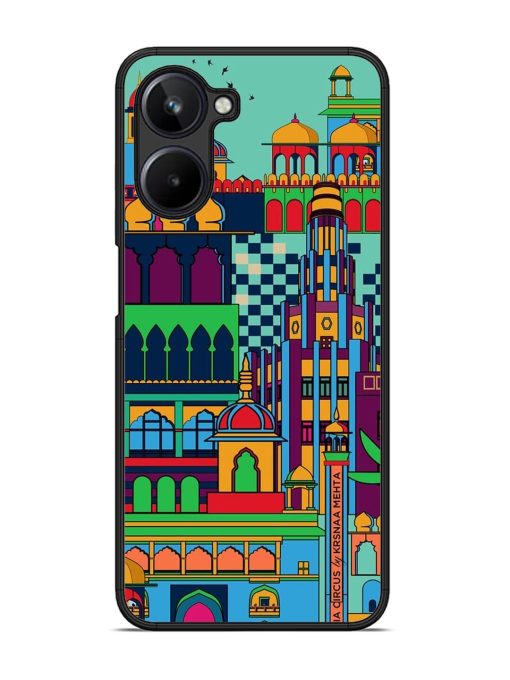 Indian Tapestry Glossy Soft Edge Case for Realme 10 (4G)