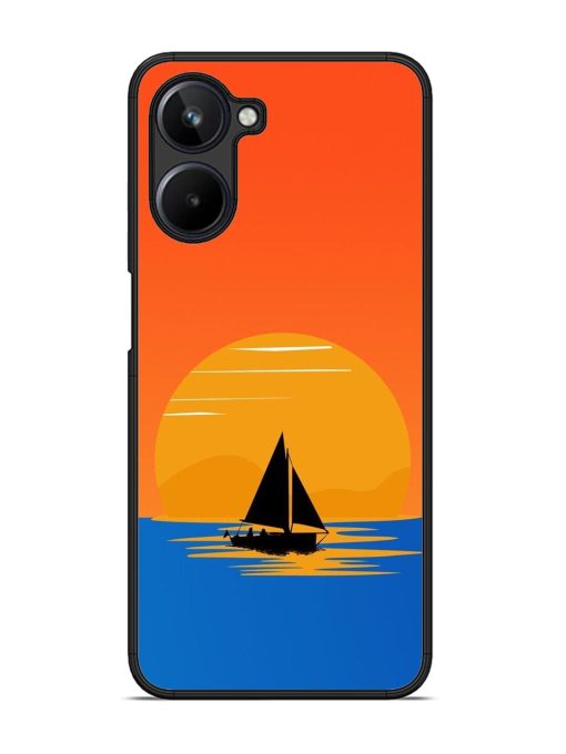 Sunset Sail Glossy Soft Edge Case for Realme 10 (4G)