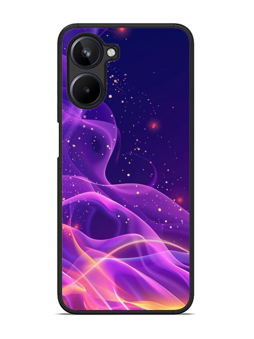 Cosmic Currents Glossy Soft Edge Case for Realme 10 (4G)