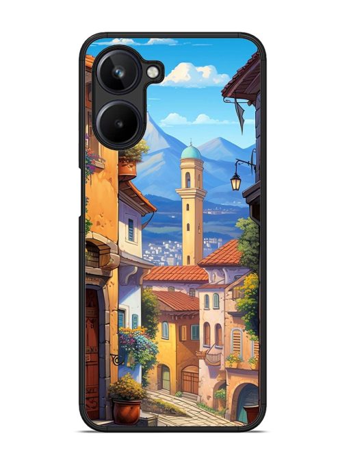 Tuscan Twilight Glossy Soft Edge Case for Realme 10 (4G)