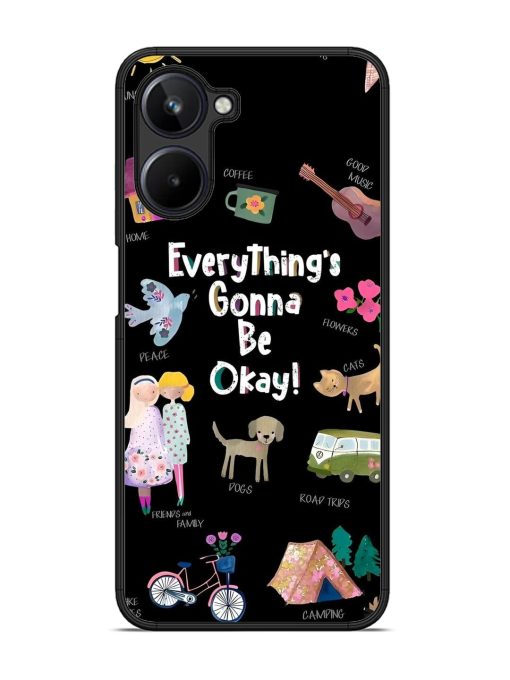 Everything'S Gonna Be Okay Glossy Soft Edge Case for Realme 10 (4G)