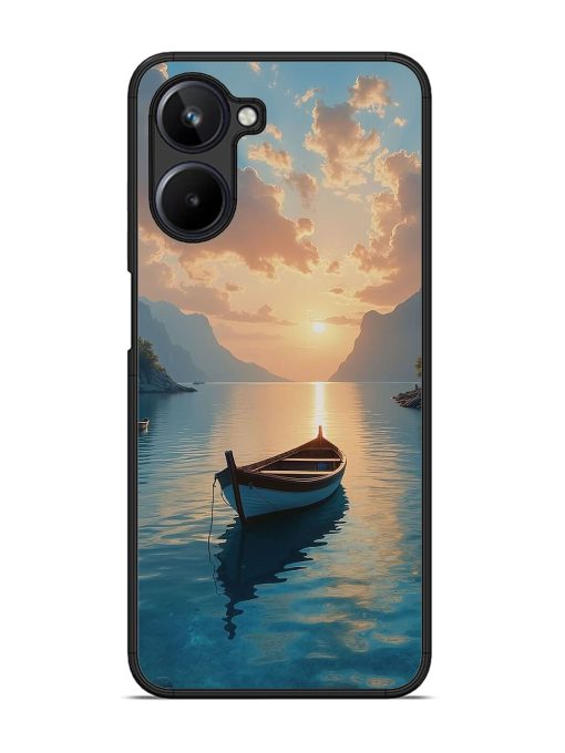 Serene Sunset Glossy Soft Edge Case for Realme 10 (4G)