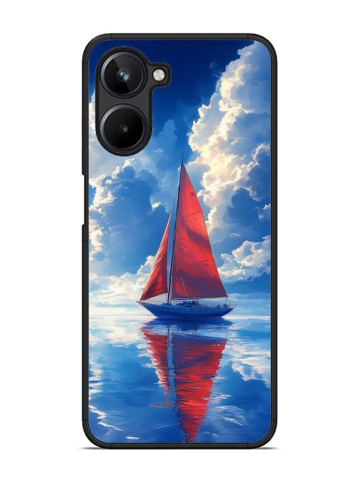 Crimson Sails Glossy Soft Edge Case for Realme 10 (4G)