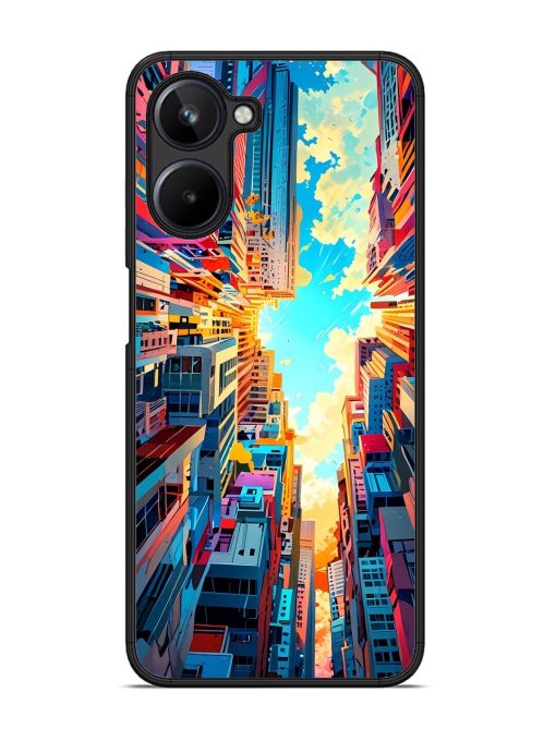 Skyward City Glossy Soft Edge Case for Realme 10 (4G)