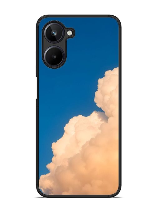 Golden Cloudscape Glossy Soft Edge Case for Realme 10 (4G)