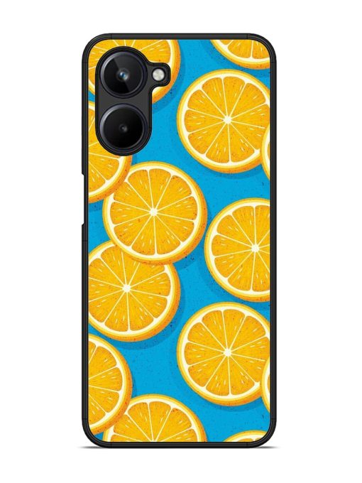 Citrus Symphony Glossy Soft Edge Case for Realme 10 (4G)