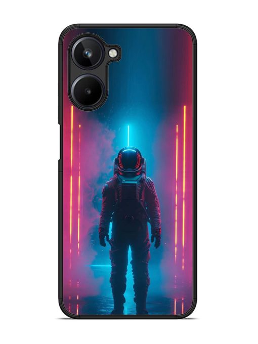 Neon Astronaut Glossy Soft Edge Case for Realme 10 (4G)