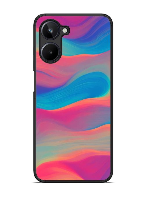 Wavy Wonder Glossy Soft Edge Case for Realme 10 (4G)