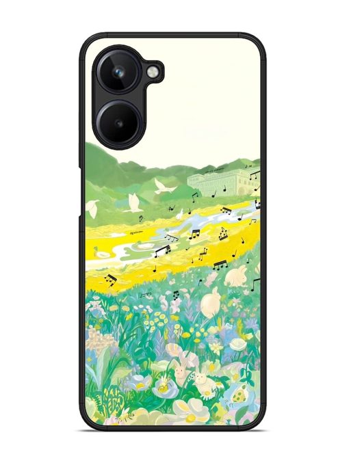 Melody In Bloom Glossy Soft Edge Case for Realme 10 (4G)