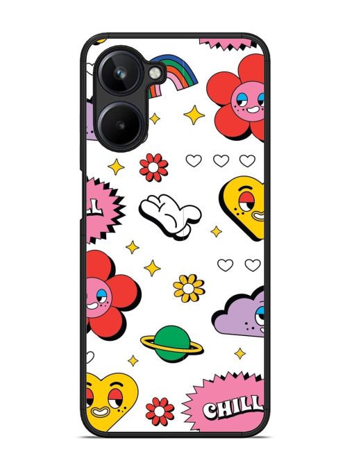 Whimsical Wonderland Glossy Soft Edge Case for Realme 10 (4G)