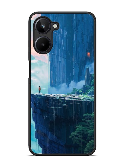 Solitude In The Sky Glossy Soft Edge Case for Realme 10 (4G)