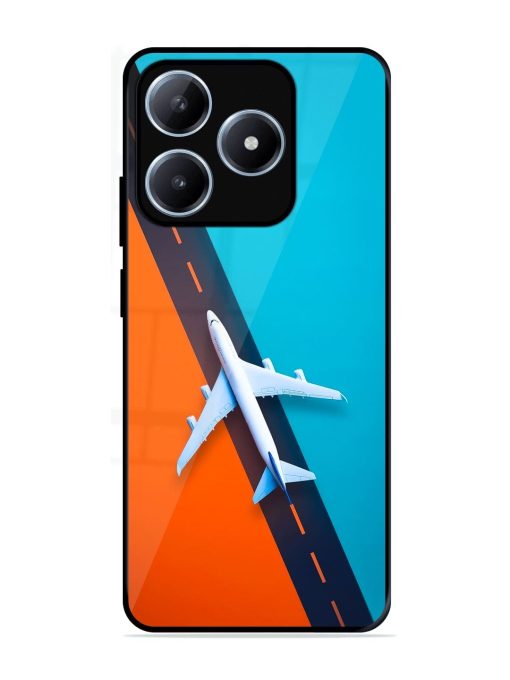 Skyward Bound Glossy Soft Edge Case for Realme C63 (4G)