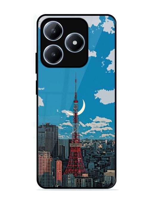 Tokyo Twilight Glossy Soft Edge Case for Realme C63 (4G)