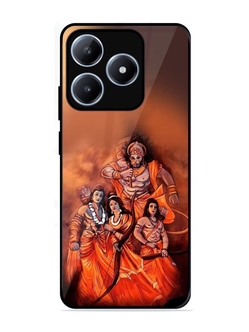 Sita Ram Glossy Soft Edge Case for Realme C63 (4G)