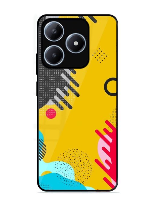 Neon Pop Glossy Soft Edge Case for Realme C63 (4G)