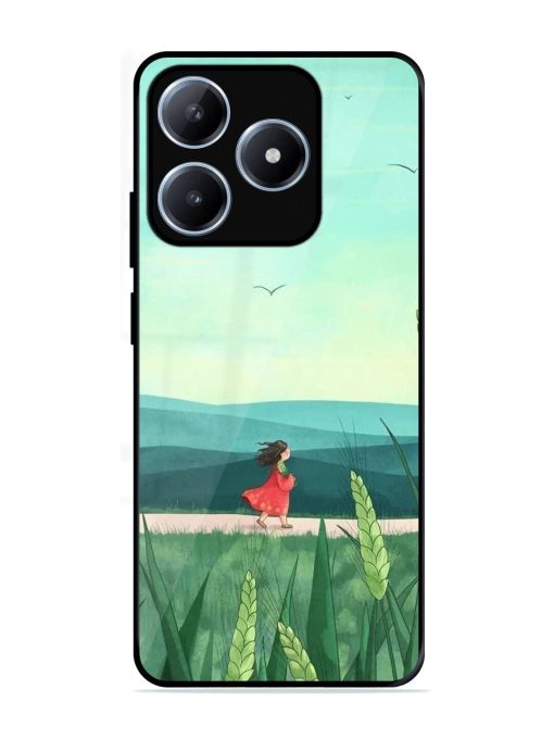 Solitude'S Serenity Glossy Soft Edge Case for Realme C63 (4G)