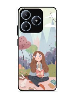The Bookish Escape Glossy Soft Edge Case for Realme C63 (4G)