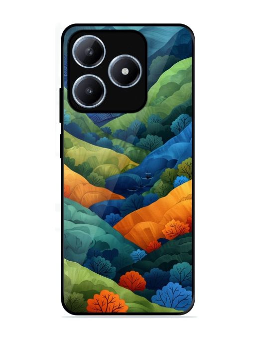 Serene Summits Glossy Soft Edge Case for Realme C63 (4G)