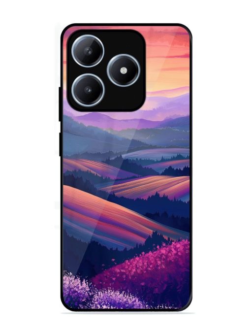 Twilight'S Embrace Glossy Soft Edge Case for Realme C63 (4G)