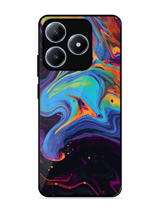 Liquid Dreamscape Glossy Soft Edge Case for Realme C63 (4G)