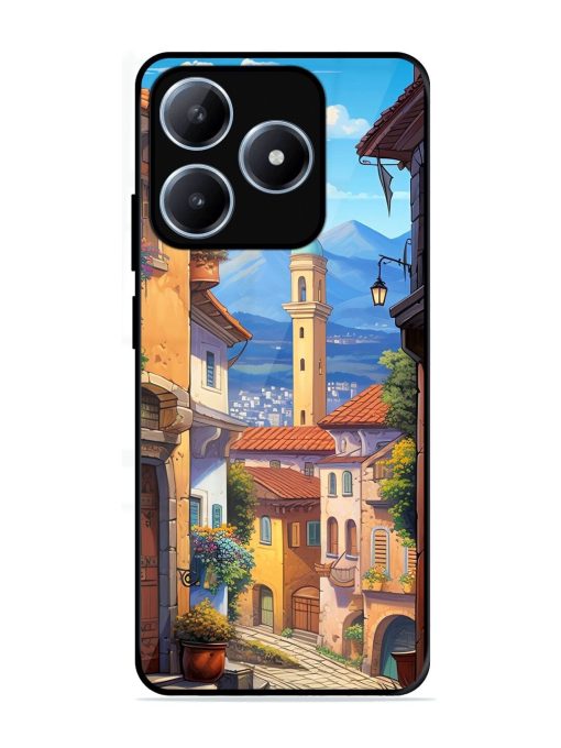 Tuscan Twilight Glossy Soft Edge Case for Realme C63 (4G)