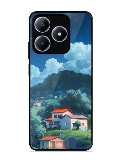 Peaceful Nightscape Glossy Soft Edge Case for Realme C63 (4G)