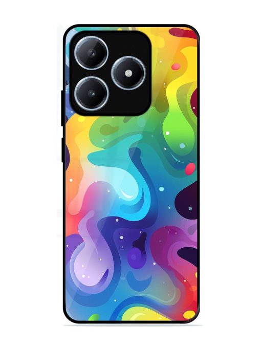 Rainbow River Glossy Soft Edge Case for Realme C63 (4G)