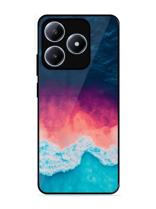 Where The Ocean Meets The Sky Glossy Soft Edge Case for Realme C63 (4G)