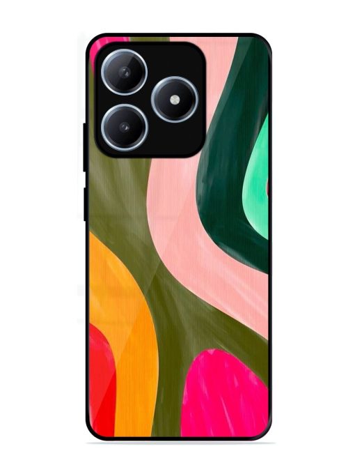 Wavy Wonder Glossy Soft Edge Case for Realme C63 (4G)