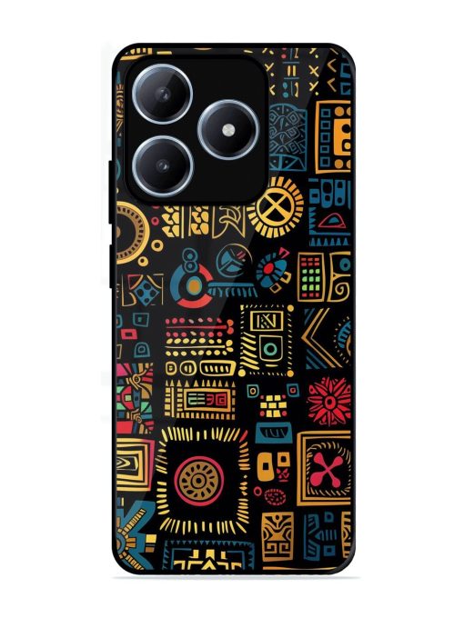 Tribal Tapestry Glossy Soft Edge Case for Realme C63 (4G)