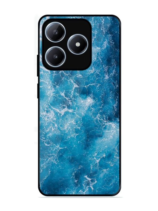 Oceanic Abyss Glossy Soft Edge Case for Realme C63 (4G)