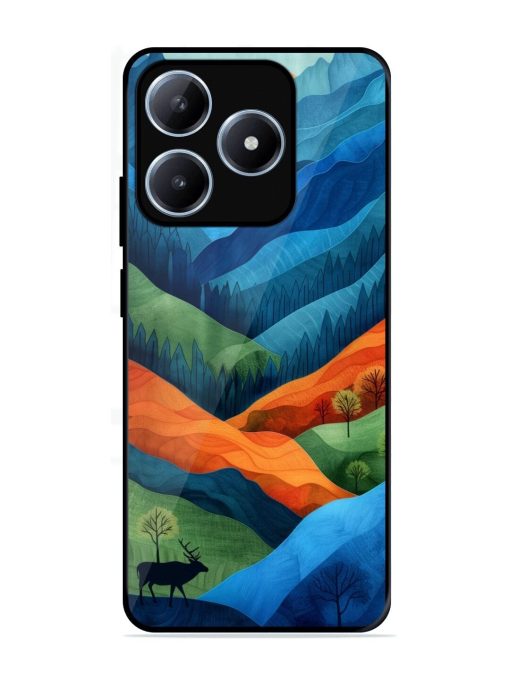 Layers Of The Land Glossy Soft Edge Case for Realme C63 (4G)