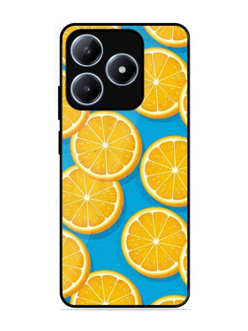 Citrus Symphony Glossy Soft Edge Case for Realme C63 (4G)