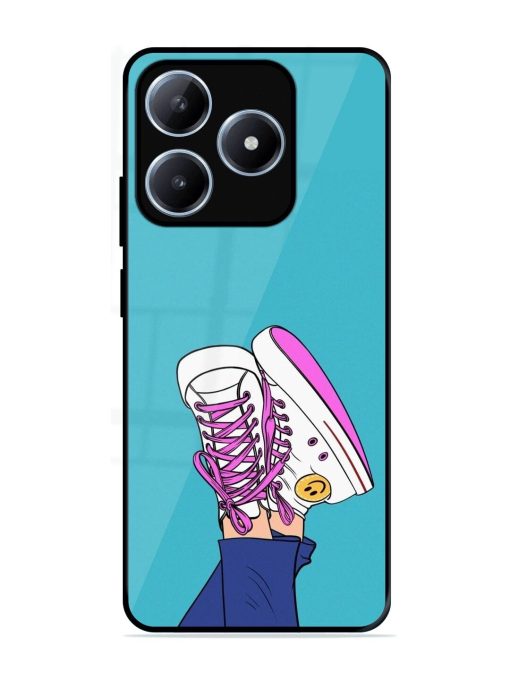 Kick Back And Chill Glossy Soft Edge Case for Realme C63 (4G)