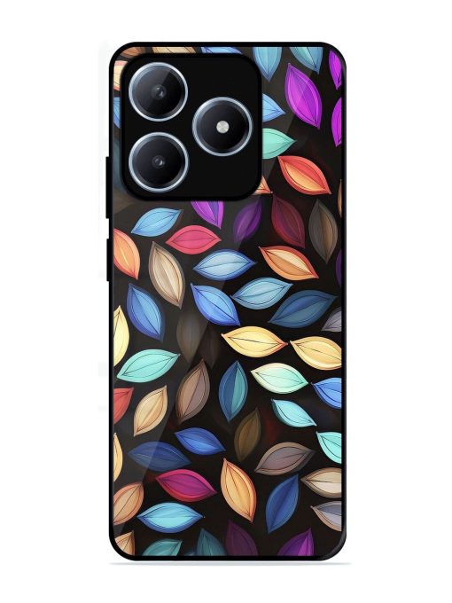 Colorful Kaleidoscope Glossy Soft Edge Case for Realme C63 (4G)