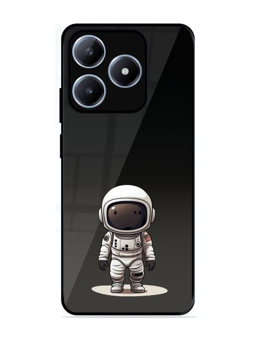 Neon Astronaut Glossy Soft Edge Case for Realme C63 (4G)