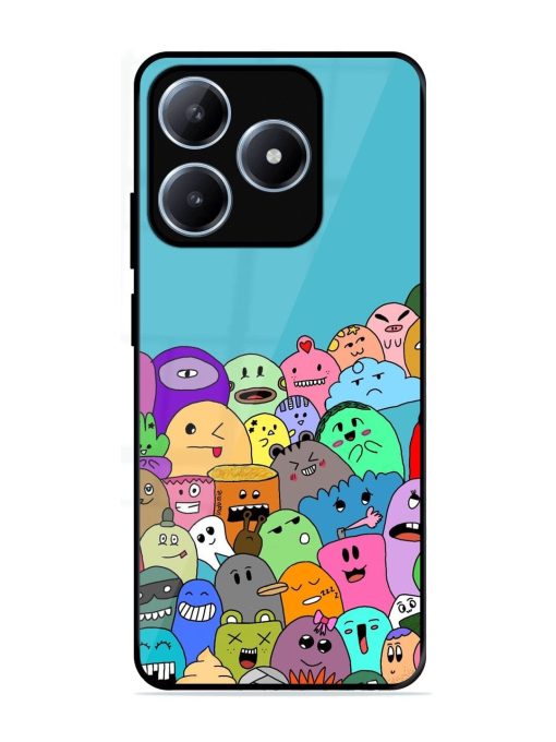 Monster Mash Glossy Soft Edge Case for Realme C63 (4G)