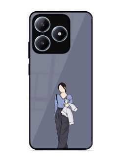 Simple Elegance Glossy Soft Edge Case for Realme C63 (4G)