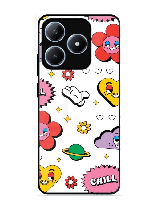 Whimsical Wonderland Glossy Soft Edge Case for Realme C63 (4G)